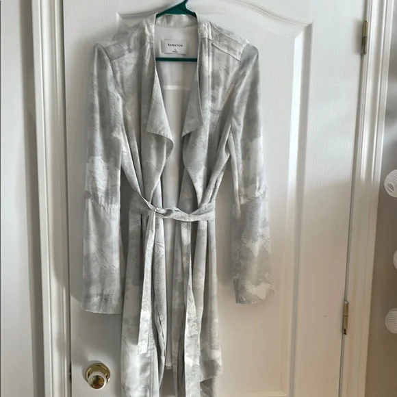 Babaton Gray Robe Jacket - Picture 1 of 3